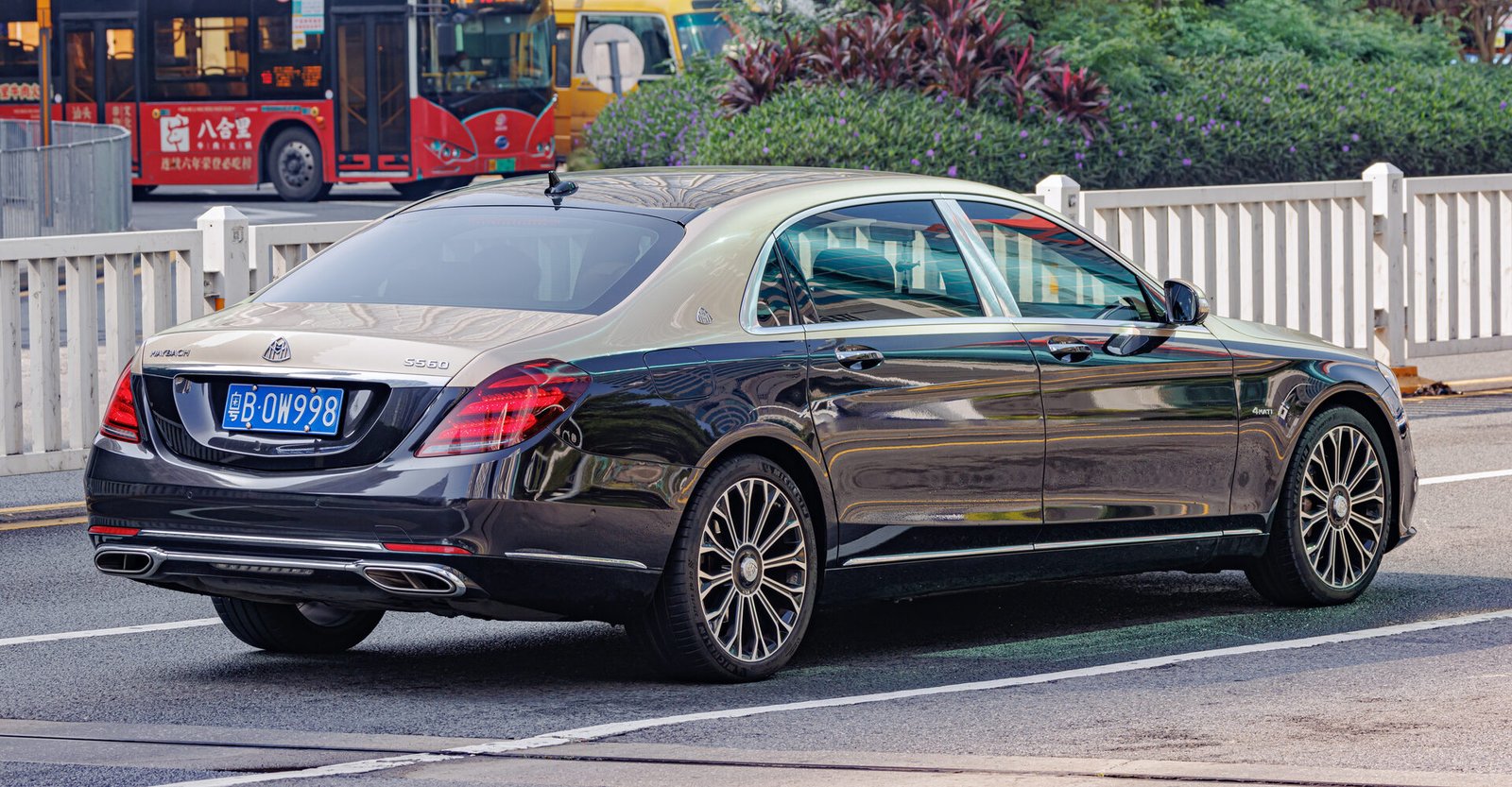 Maybach serviced at Master Touch Auto Repairing in Al Quoz, Dubai